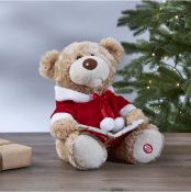 Juldekoration Merry Pal Nalle Rörlig funktion