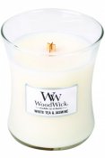 woodwick doftljus white tea jasmin sojavax