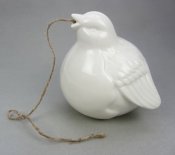 Snörhållare Fågel i Keramik
