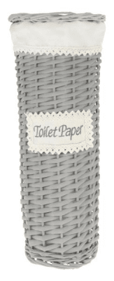 toalettpappershållare grå