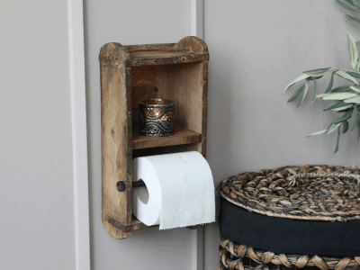 toalettpappershållare i murstensform
